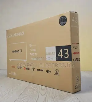 Solarmax 43onch Fremless Google Televishion