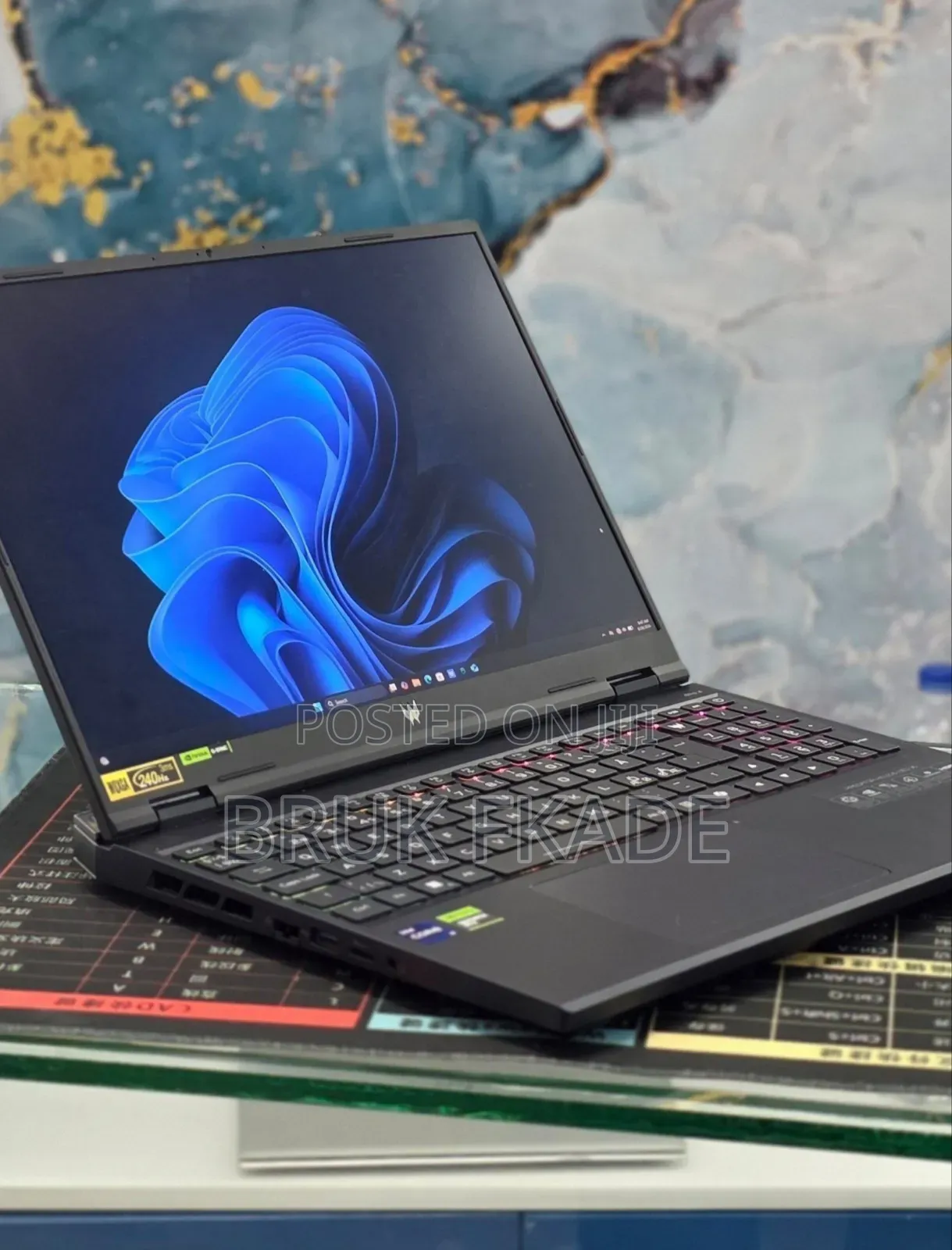 New Laptop Acer Predator Helios Neo 16 16GB Intel Core i9 SSD 1T