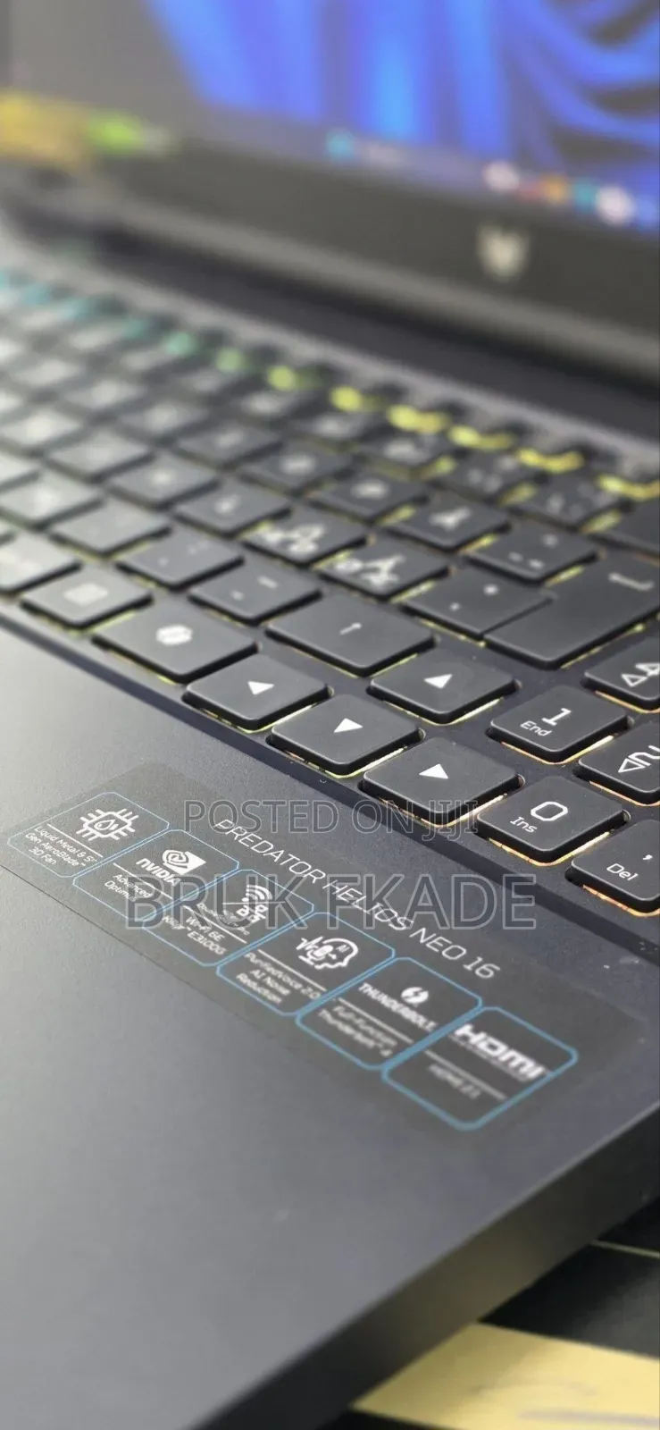 New Laptop Acer Predator Helios Neo 16 16GB Intel Core i9 SSD 1T
