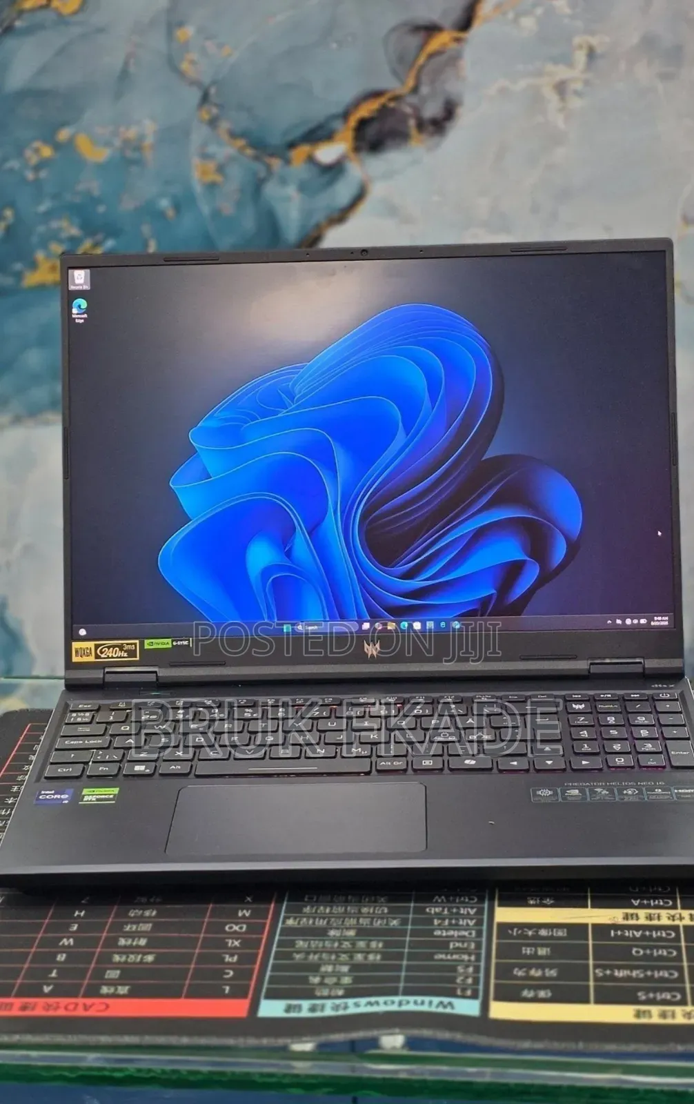 New Laptop Acer Predator Helios Neo 16 16GB Intel Core i9 SSD 1T