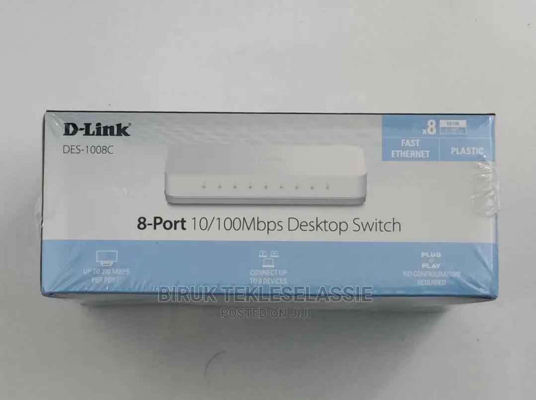 D-Link Ethernet Switch by 8,16 24 Port Dlink
