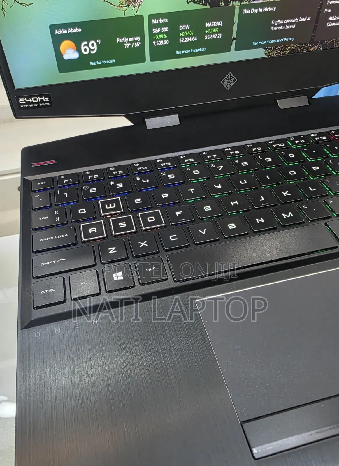New Laptop HP Omen 15 16GB Intel Core i7 SSD 1T