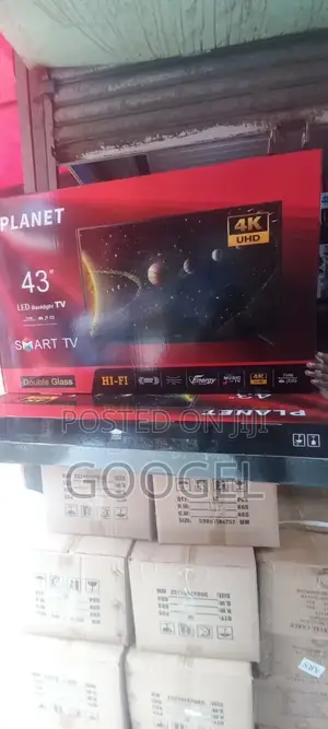 Planet 43-Inch Double Glass Smart TV