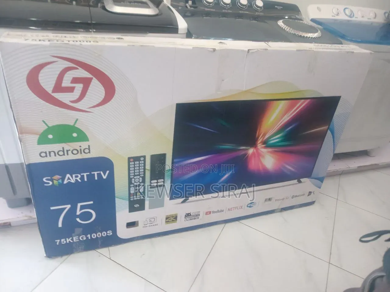 Boss 75.inch TV Qled Smart TV