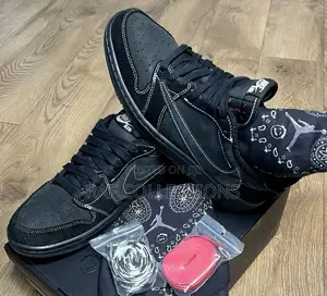 Air Jordan 1 Travis Scott Black Phantom