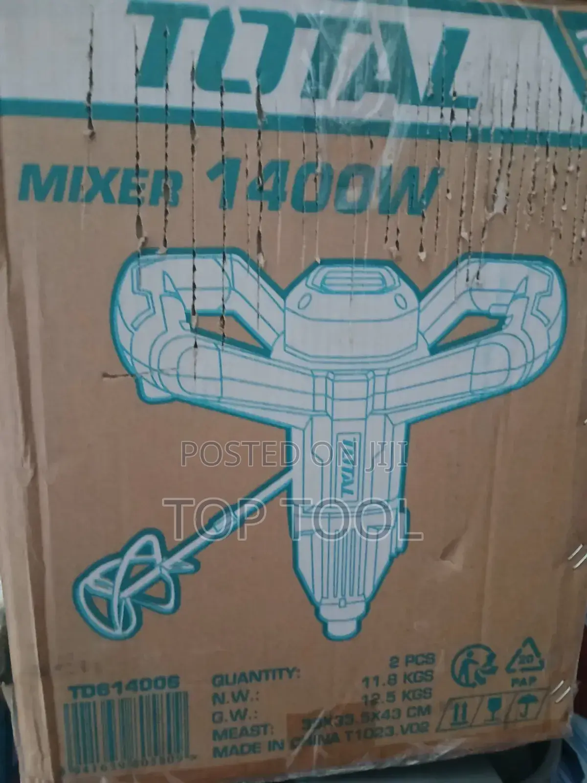 ፡Total Tools Brand 1400W Electric Industrial Mixer,