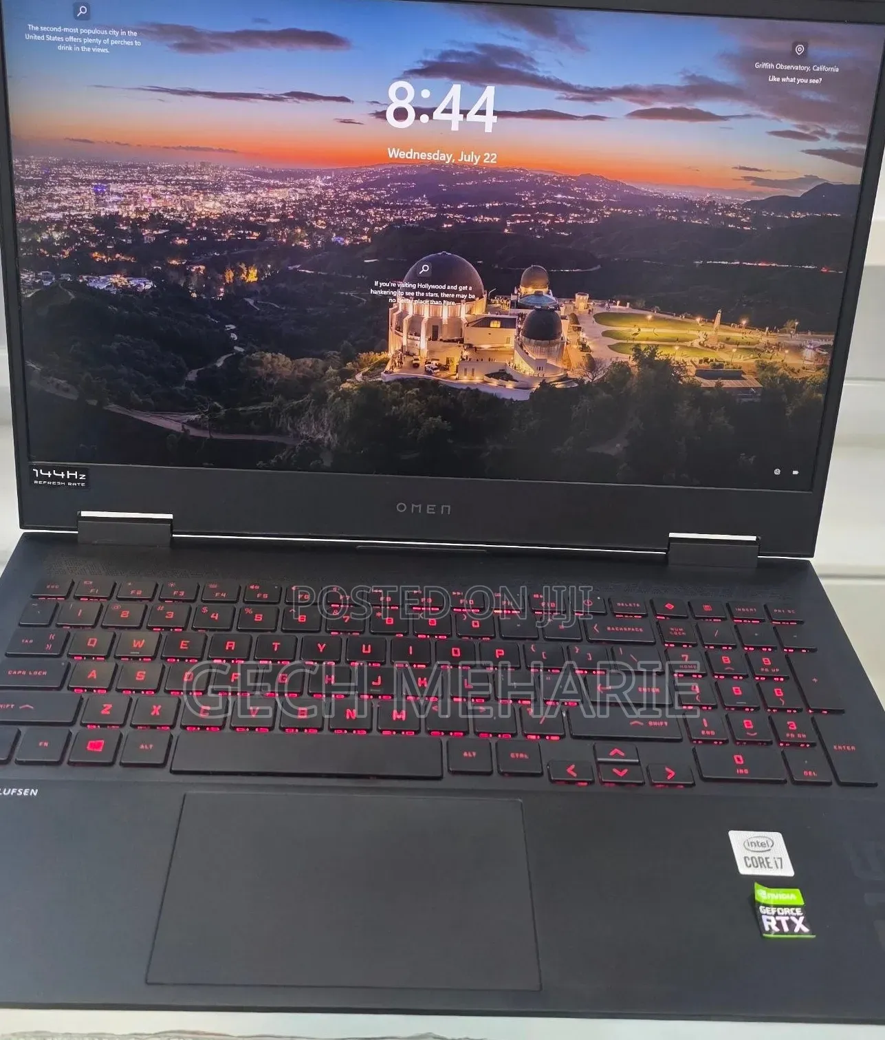 New Laptop HP Omen 15 16GB Intel Core i7 SSD 512GB