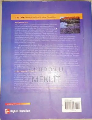 Ecology Concepts and Applications