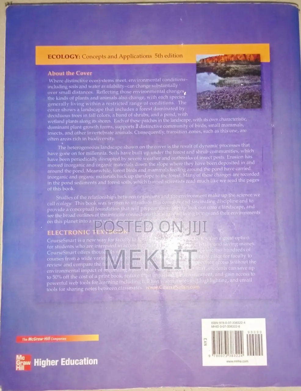 Ecology Concepts and Applications