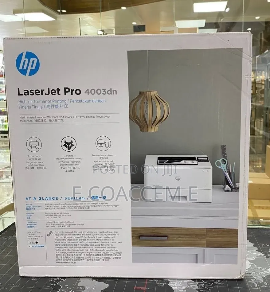 HP LaserJet Pro 4003dn : • Print Technology: