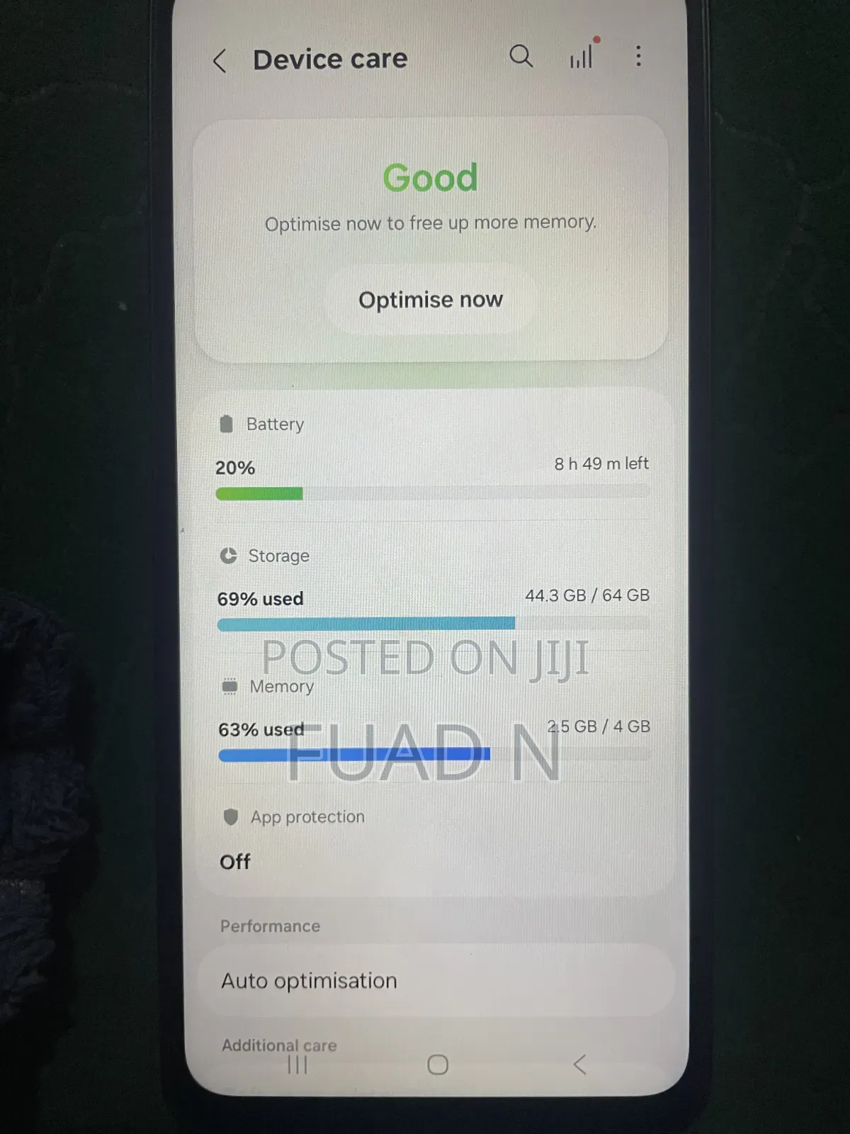 Samsung Galaxy A07 4G 64 GB Green