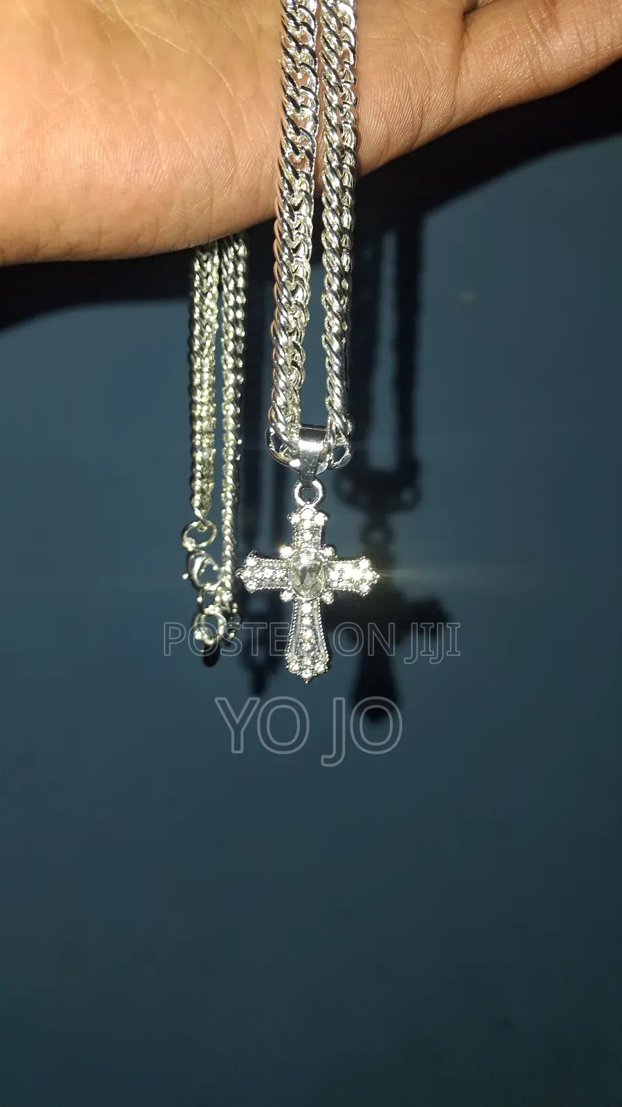 Iced Cross Chains