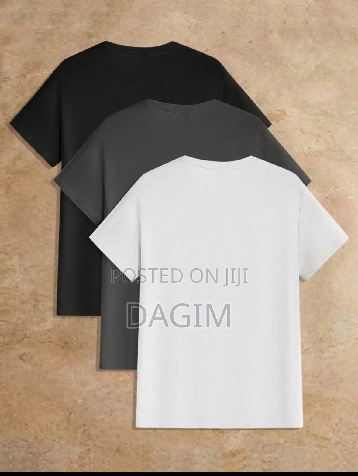 Premium European Standard Cotton T-Shirts | Black, Grey White