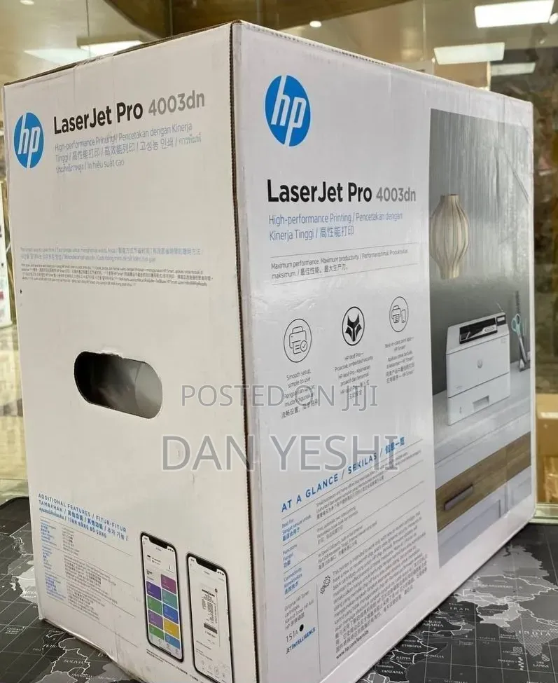 HP LaserJet Pro 4003dn : • Print Technology: Laser • Functions