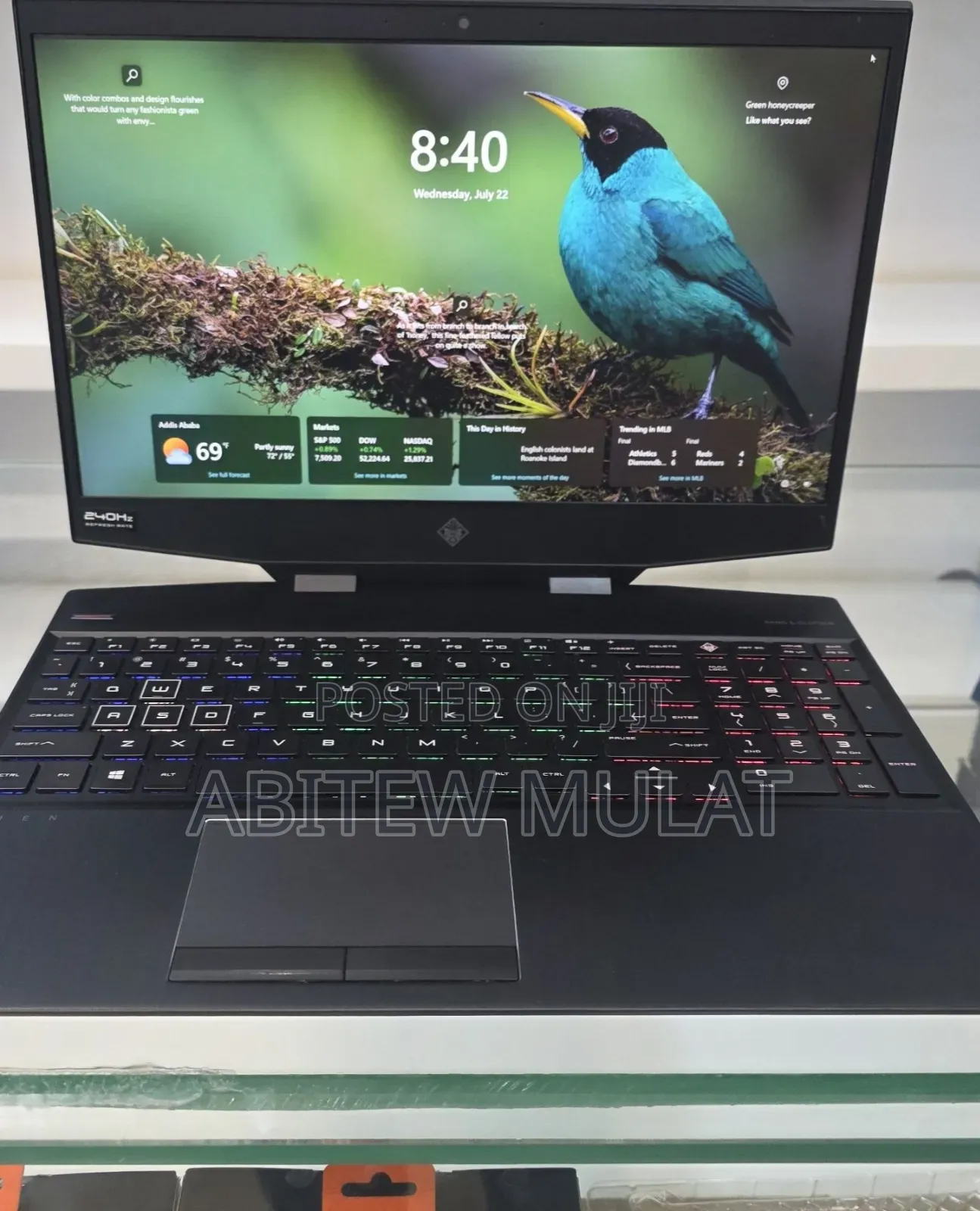 New Laptop HP Omen 15 16GB Intel Core i7 SSD 1T