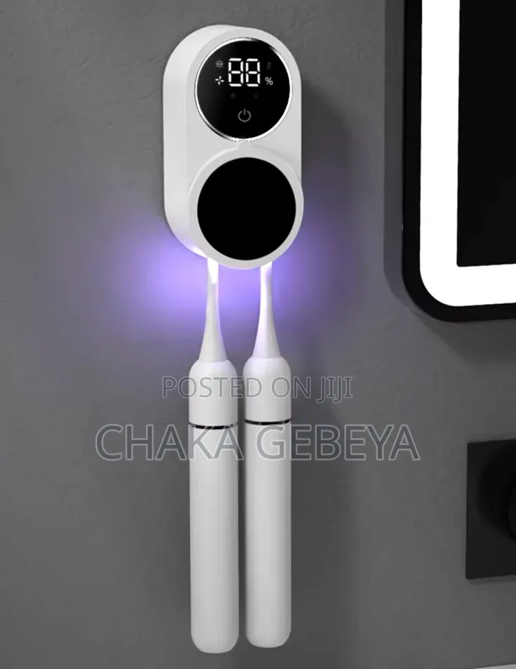 Keep Your Toothbrush Hygienic – UV-C Sanitizer With Wall Mount