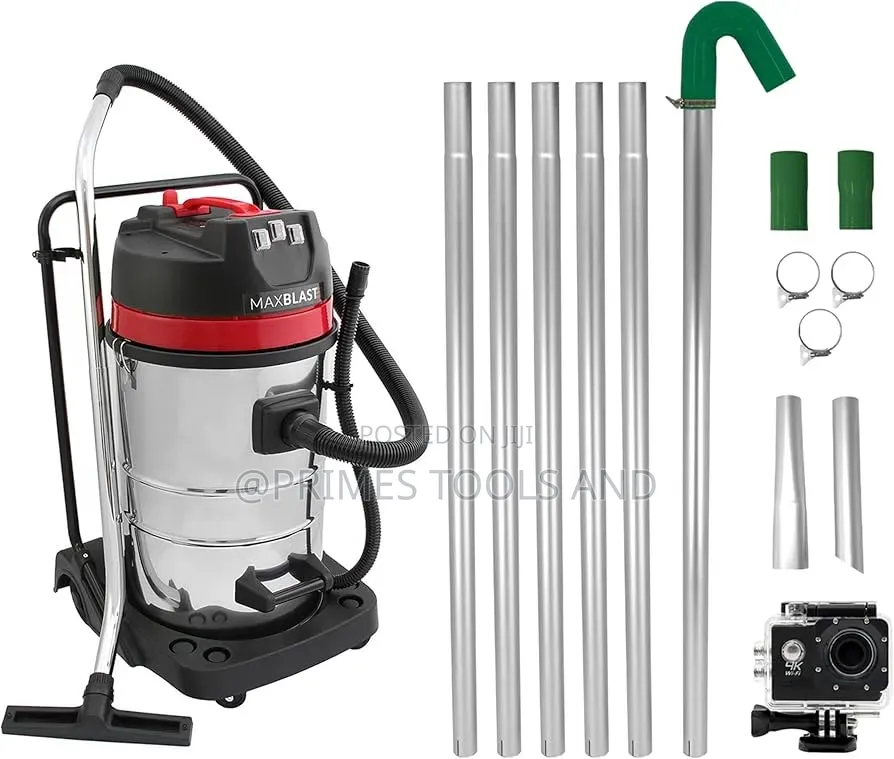 Industrial Wet Dry Vacuum Cleaner | Stainless Steel Vacuum Cleaner