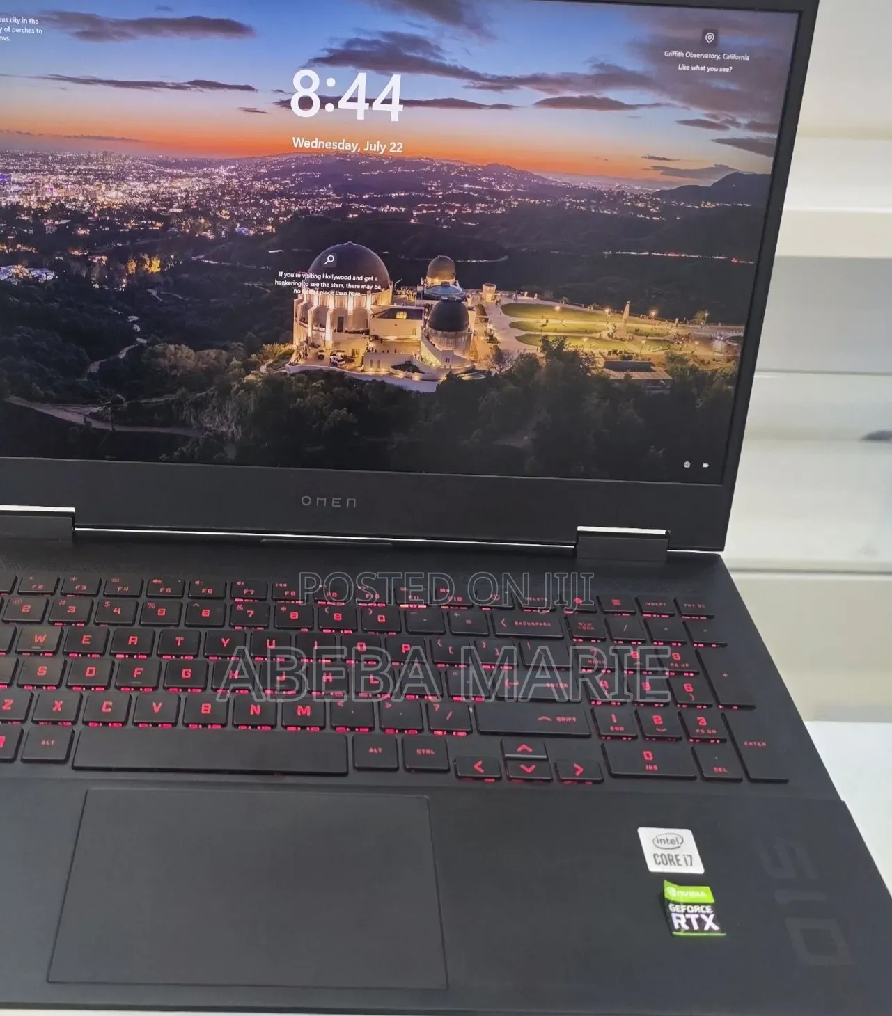 New Laptop HP Omen 15 16GB Intel Core i7 SSD 512GB