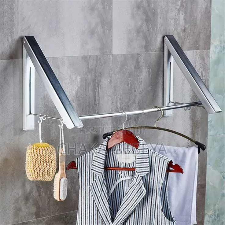 Retractable Drying Rack for Laundry Room – Indoor Outdoor Use