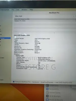 Laptop Apple MacBook Pro 2018 32GB Intel Core i9 SSD 2T