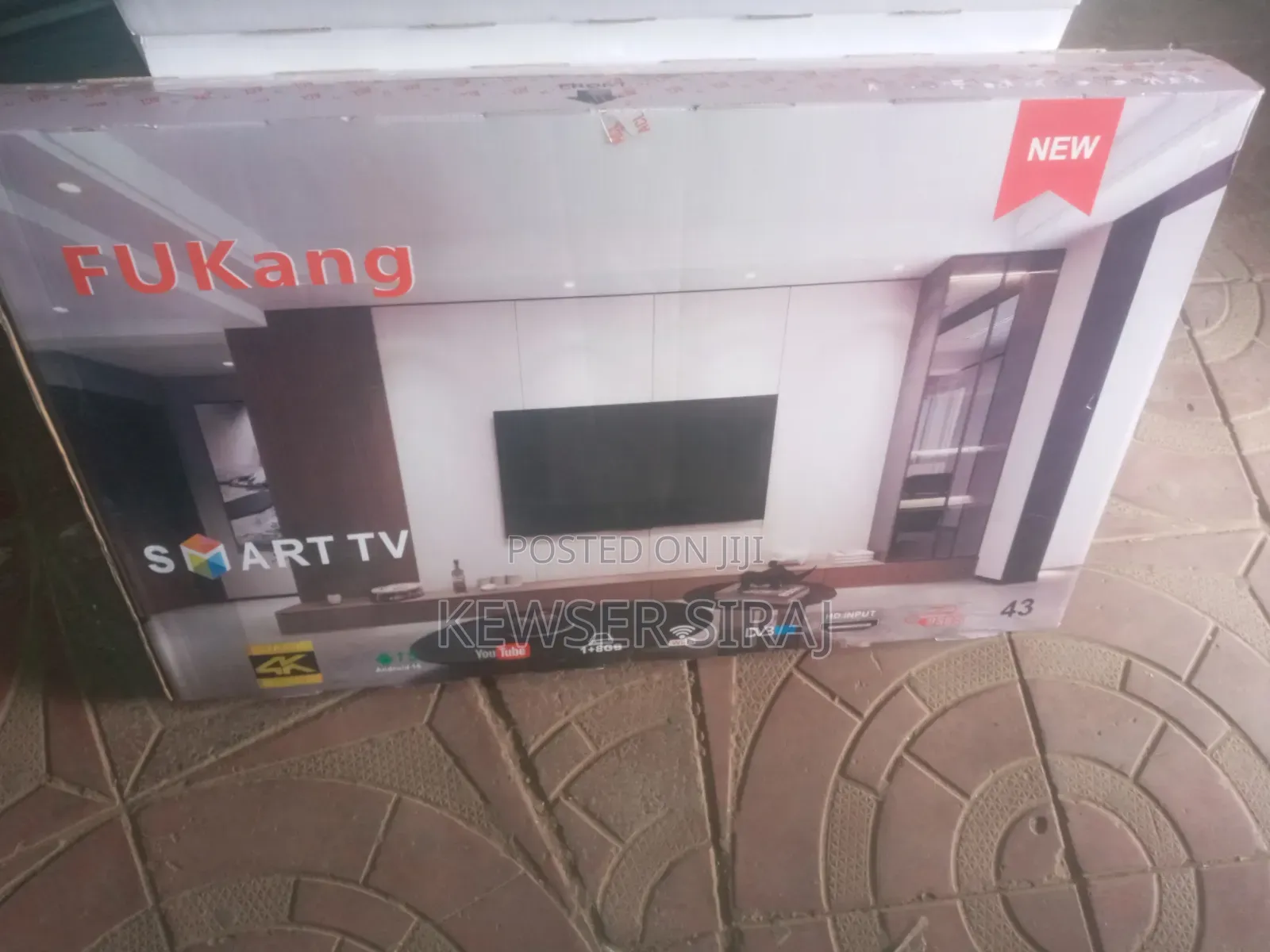 Flix 43inch Tvsmart 4kandroid