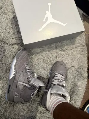 Air Jordan 5 "Wolf Grey" High Master Quality Shoes