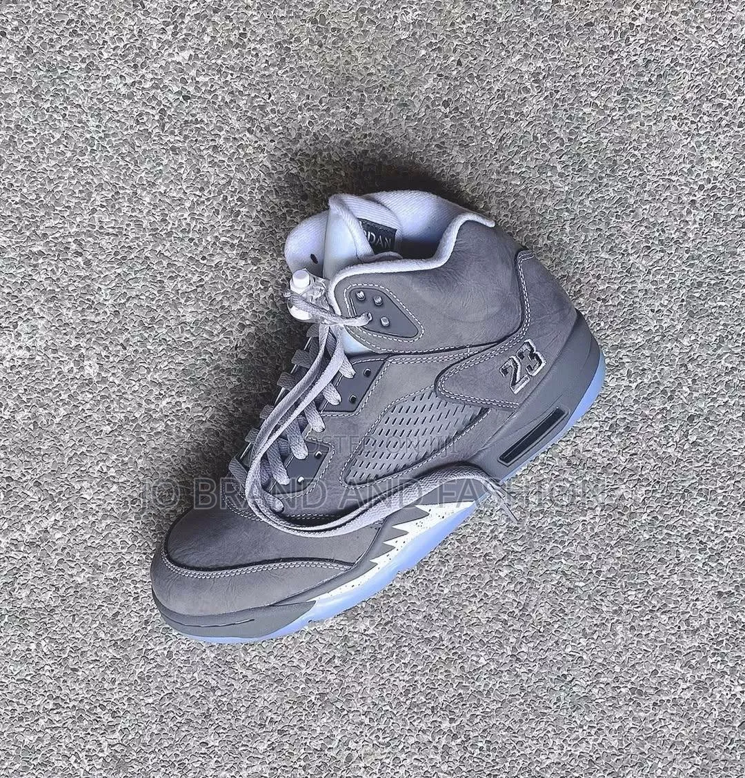 Air Jordan 5 "Wolf Grey" High Master Quality Shoes