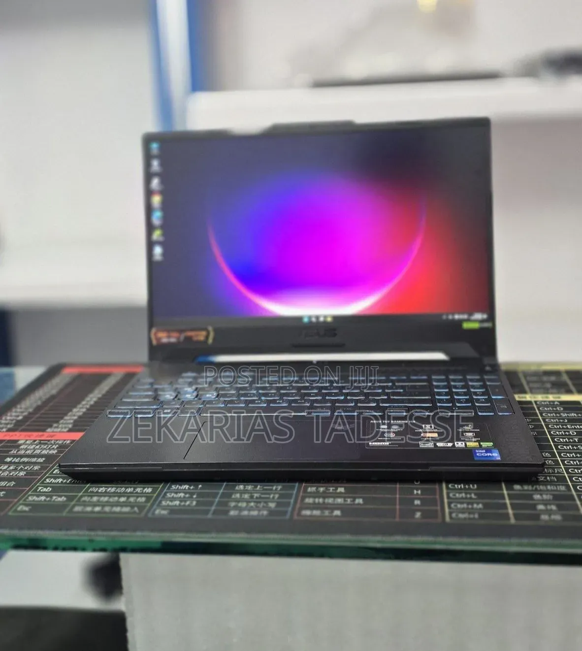 New Laptop Asus TUF Gaming F15 16GB Intel Core i7 SSD 1T