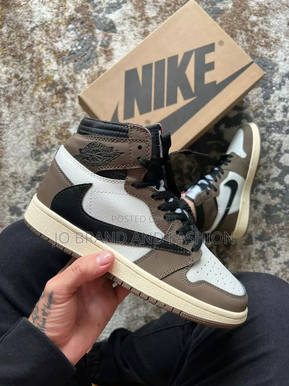 Travis Scott X Air Jordan 1 High Cactus