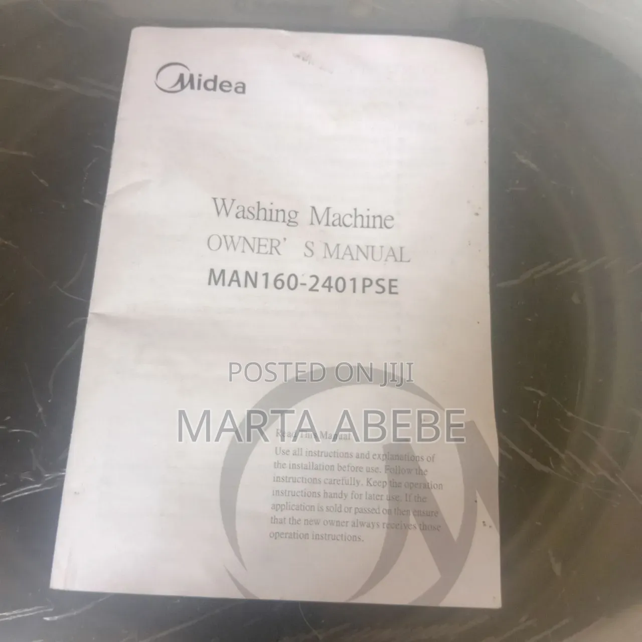 Midea Automatic Wasing Machine 16 Kg