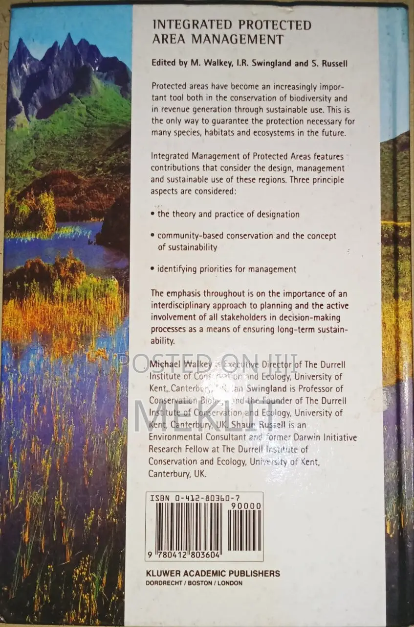 Integrated Protected Area Management