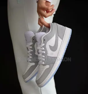 Nike Air Jordan 1 Low GS Grey White