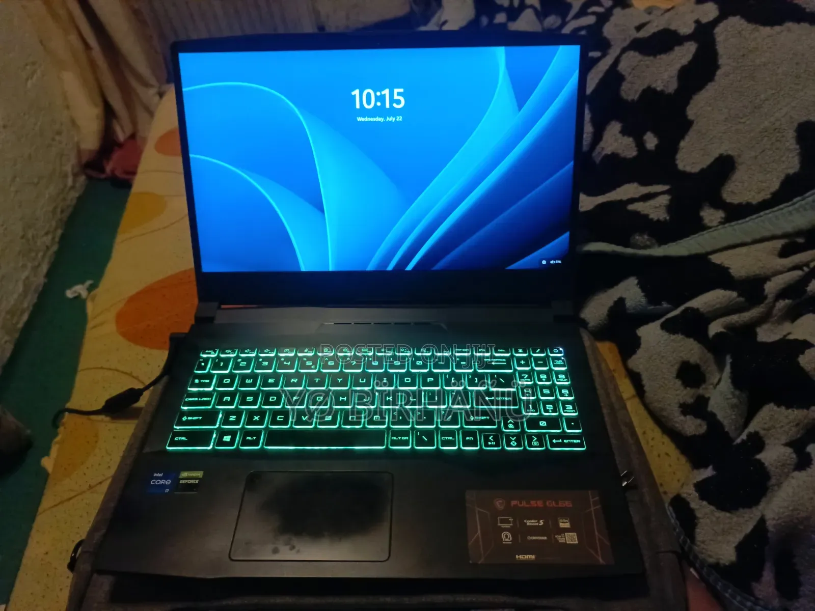 Laptop MSI Pulse GL66 16GB Intel Core i7 SSD 1T