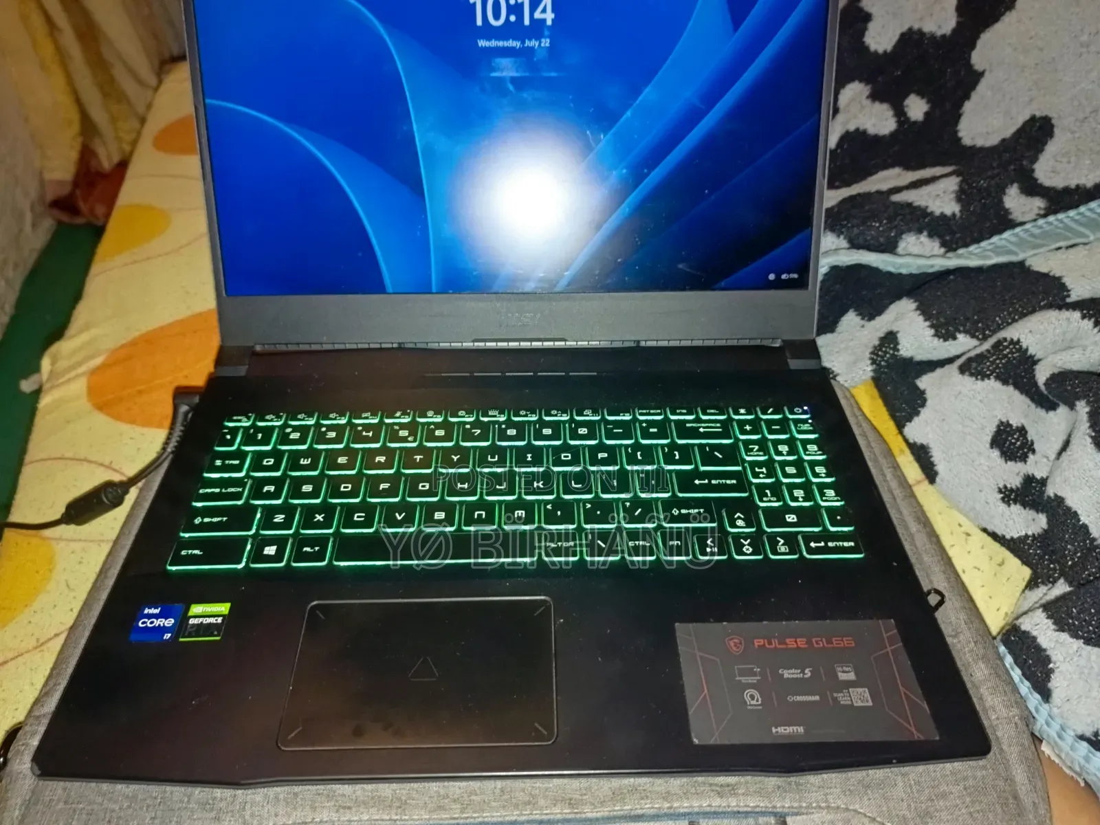 Laptop MSI Pulse GL66 16GB Intel Core i7 SSD 1T