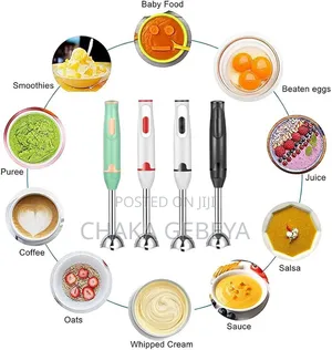 Immersion Blender – For Soups Smoothies