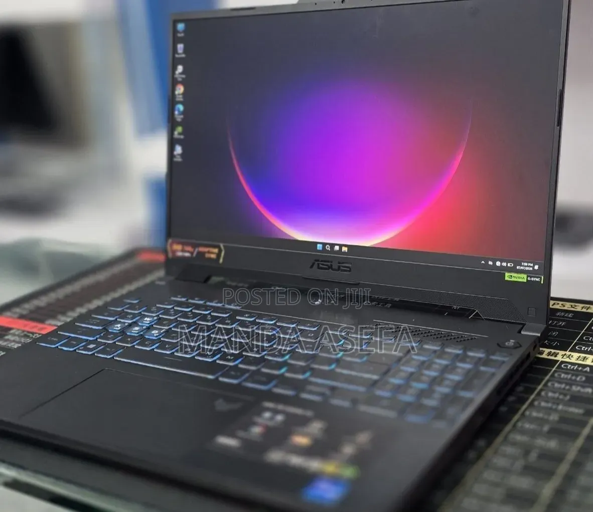 New Laptop Asus TUF Gaming F15 16GB Intel Core i7 SSD 1T