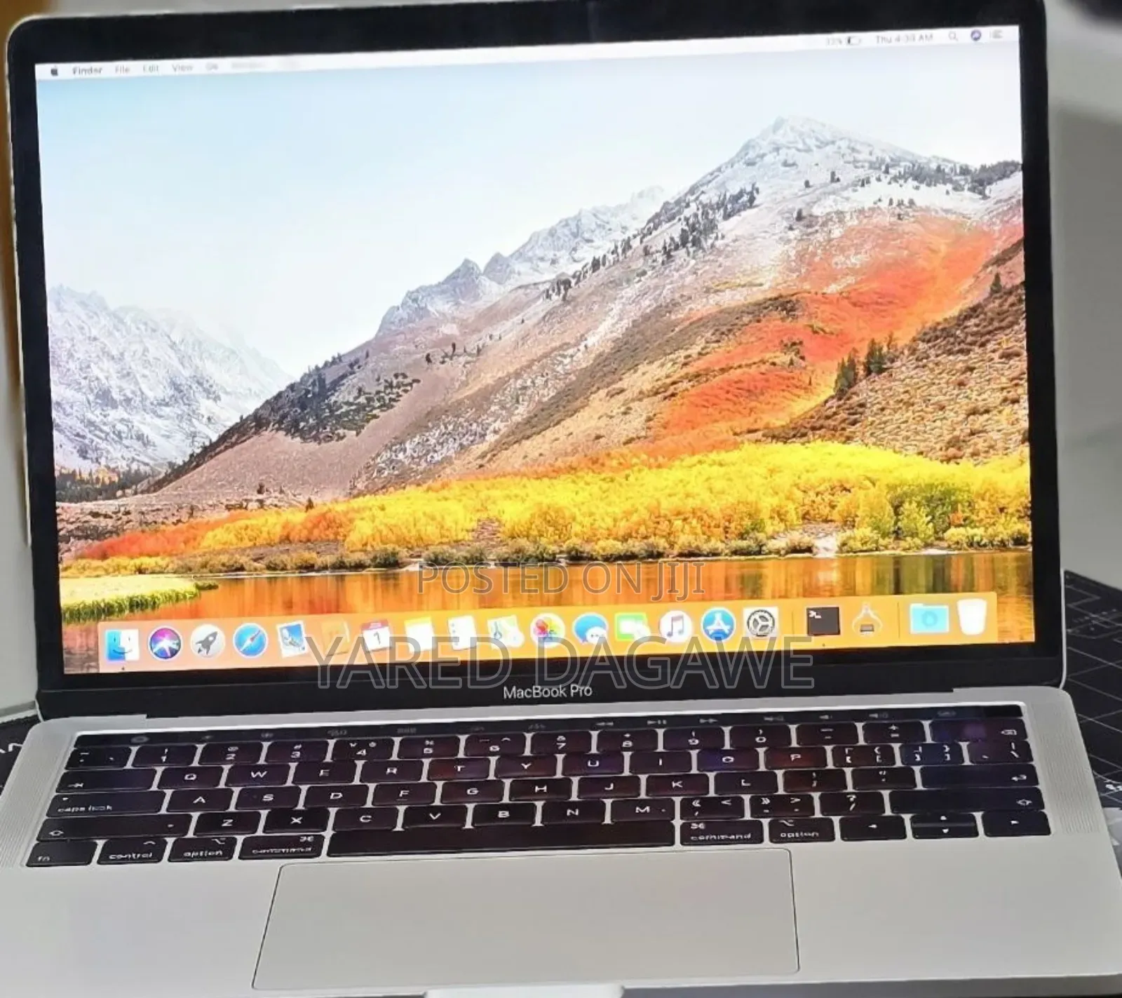 New Laptop Apple MacBook Pro 2019 16GB Intel Core i7 SSD 256GB
