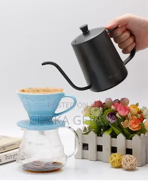 Stainless Steel Coffee Kettle – Precise Pour – Ethiopia