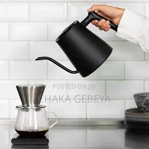 Stainless Steel Coffee Kettle – Precise Pour – Ethiopia