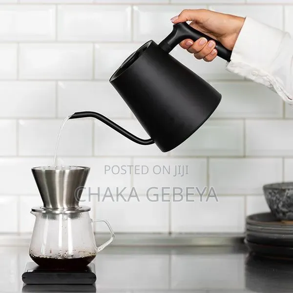 Stainless Steel Coffee Kettle – Precise Pour – Ethiopia