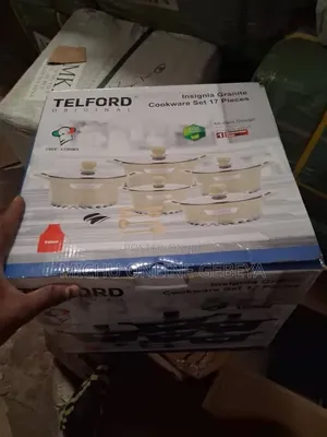 Telford ኳሊቲ ድስት Granite Coated Cookwares/ Free Delivery