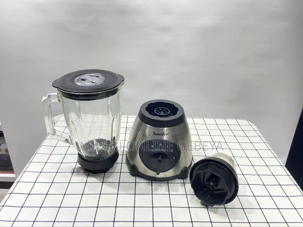 High Quality Sonifer 2 in 1 የጁስ መፍጫ Blender/ Free Delivery