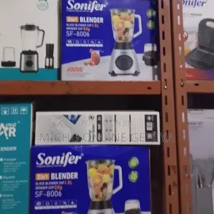 High Quality Sonifer 2 in 1 የጁስ መፍጫ Blender/ Free Delivery