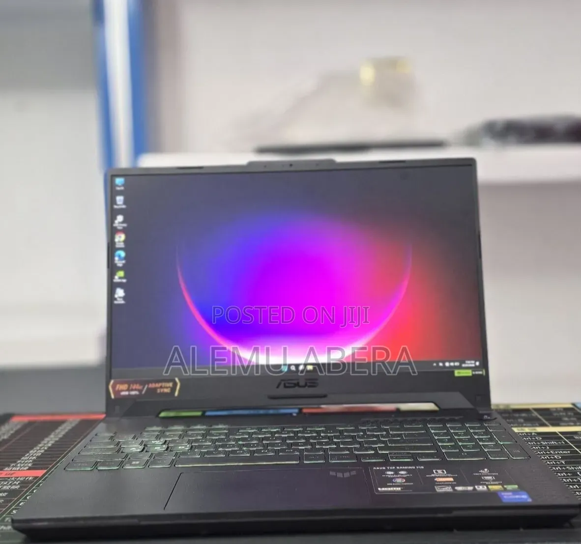 New Laptop Asus TUF Gaming F15 16GB Intel Core i7 SSD 1T