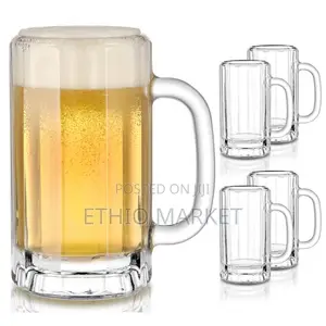 የቢራ መጠጫ (Glass Beer Mugs)