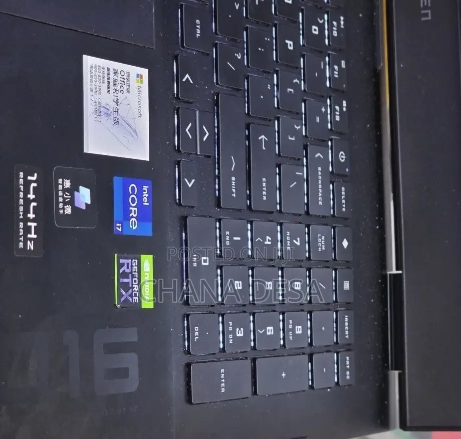New Laptop HP Omen 16 16GB Intel Core i7 SSD 512GB