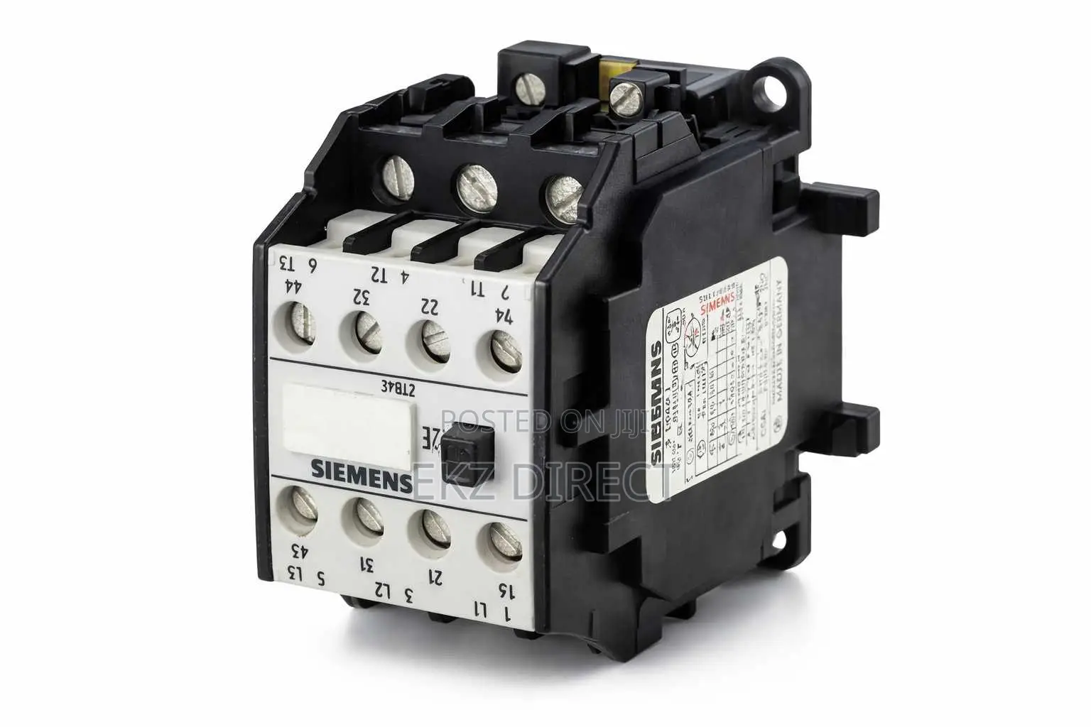Siemens 3TB42 17-0a Contactor | 3-Pole | 30A (AC-1) / 17A (AC-3)
