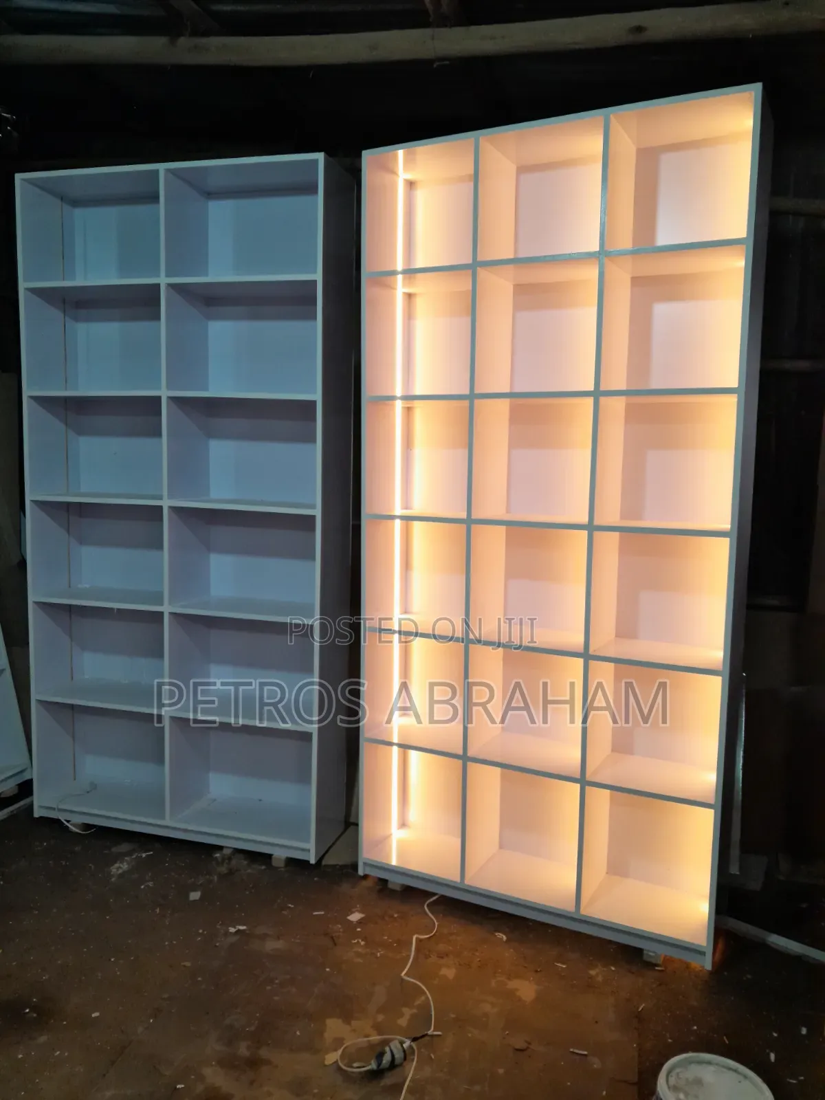 Shelf Within LED Light