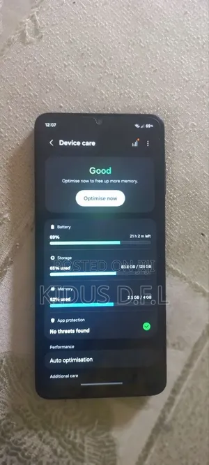 New Samsung Galaxy A07 128 GB Black