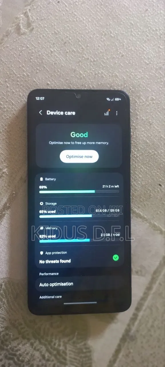 New Samsung Galaxy A07 128 GB Black